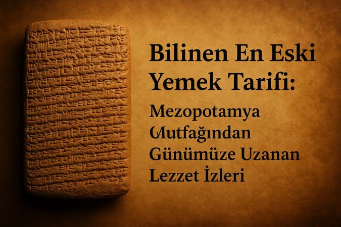 Bilinen En Eski Yemek Tarifi
